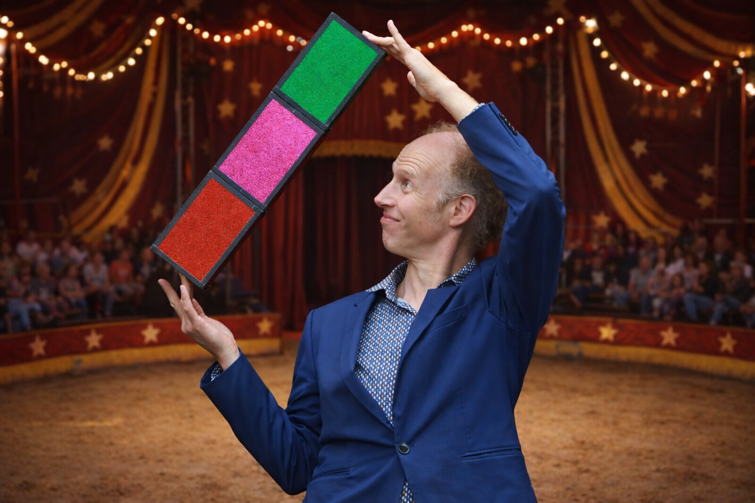 Jongleur in Bremen - Johannes Arnold jongliert