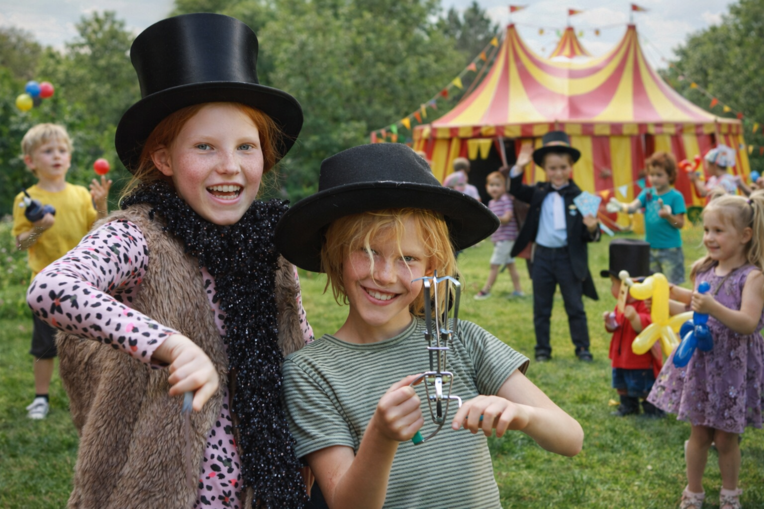 Kinder zaubern - Zauberworkshops und Mitmach-Angebote